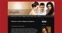 Desktop Screenshot of elegancedesigners.net