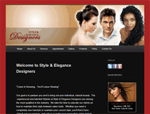 Tablet Screenshot of elegancedesigners.net